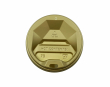 Кришка пластикова РОМБ Gold Ø79