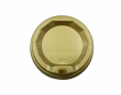 Кришка пластикова РОМБ Gold Ø88