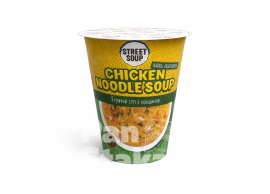 Куринный суп с Локшиной  Street Soup 30уп\ящ