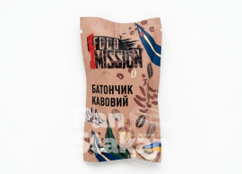 Батончик  кавовий  Food Mission 40 гр  ( 1уп /12шт)
