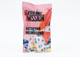 Батончик малиновий з горіхами кешью Food Mission 40 гр  ( 1уп /12шт) 