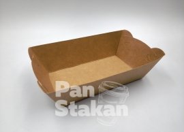 бумажные тарелки лодочки