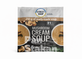 Крем-Суп Грибной в саше Street Soup 40г 28уп\ящ