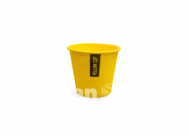 Стакан бумажный одноразовый 4 oz Yellow CUP 110мл. 50шт.уп (1ящ / 20уп / 1000шт)  