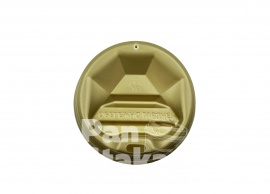Кришка пластикова РОМБ Gold Ø69