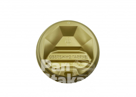 Кришка пластикова РОМБ Gold Ø73