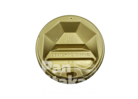 Кришка пластикова РОМБ Gold Ø77