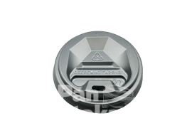 Кришка пластикова РОМБ Silver Ø71