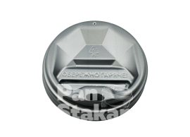 Кришка пластикова РОМБ Silver Ø79