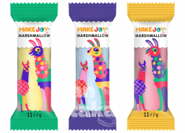 Маршмеллоу "Make Joy Lama's style"  