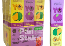 Батончик 2в1 Пастила-суфле яблучно грушева - сливова