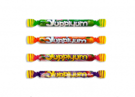 Цукерки жувальні "Yuppiyum Stick Toffee Fruit Mix"