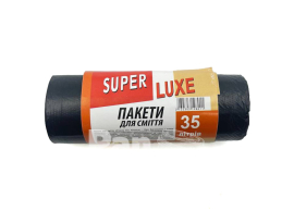 Пакети для сміття 35л ТМ Super Luxe 