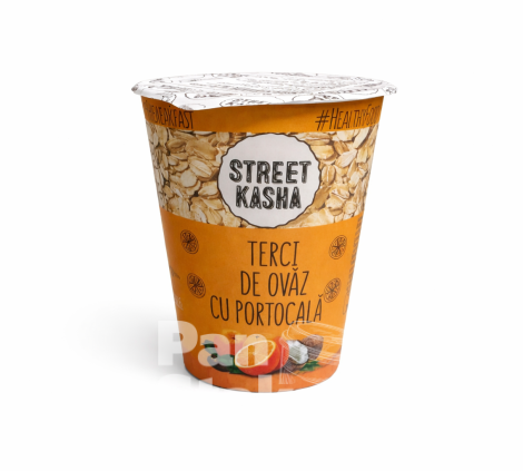 Каша Овсяная с апельсином Street Kasha 50г 30шт/ящ