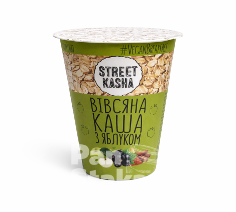  Каша Овсяная с яблоком Street Kasha 50г 30шт/ящ