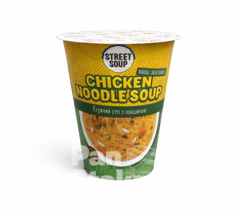 Куринный суп с Локшиной  Street Soup 30уп\ящ