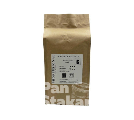 Кава 6 Barista Professional ПанСтакан Brazilla Santos/Uganda 50/50 
