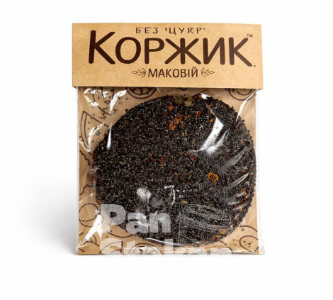  Коржик Мак без сахара   48г