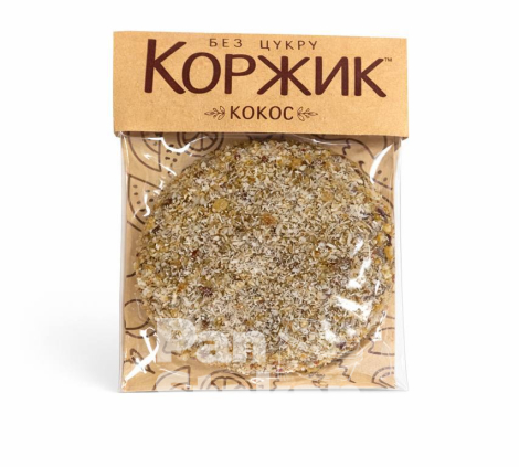  Коржик Какос без цукру  48г