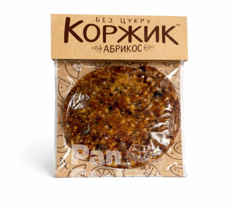 Коржик Абрикос без сахара   48г