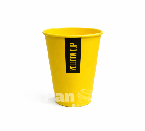  Стакан бумажный одноразовый 05oz Yellow CUP 175 мл. 50шт.уп (1ящ / 40уп / 2000шт)  70