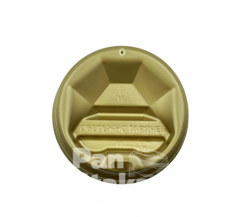 Кришка пластикова РОМБ Gold Ø69