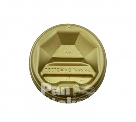 Кришка пластикова РОМБ Gold Ø71