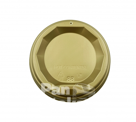 Кришка пластикова РОМБ Gold Ø88