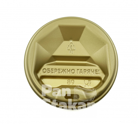 Кришка пластикова РОМБ Gold Ø89