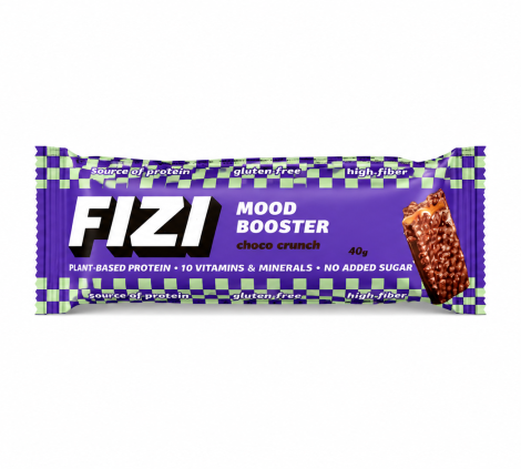 Шоколадный батончик MOOD BOOSTER  CHOCO CRUNCH  40 гр ( 1уп/12шт)