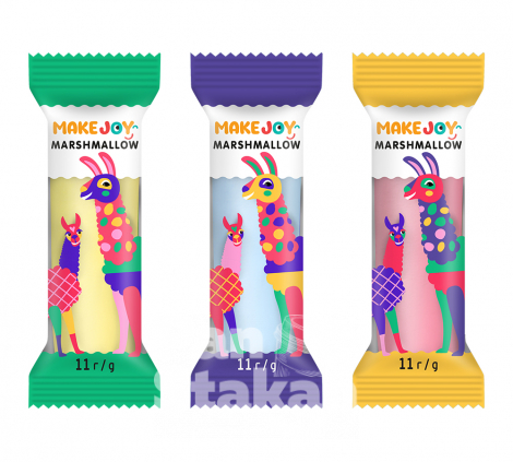 Маршмеллоу "Make Joy Lama's style"  