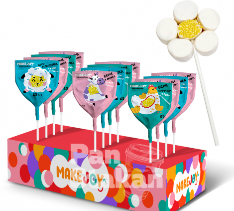 Маршмеллоу "Make Joy Pops village style"