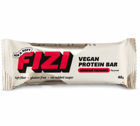 Протеиновый  батончик VEGAN  ALMOND CARAMEL 40 гр (1 уп/10 шт)