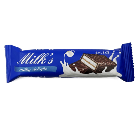 Вафлі глазуровані Milk's