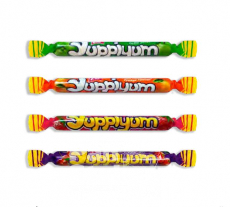 Цукерки жувальні "Yuppiyum Stick Toffee Fruit Mix"