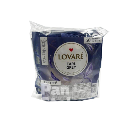 Чай в пакетиках LOVARE Ерл грей