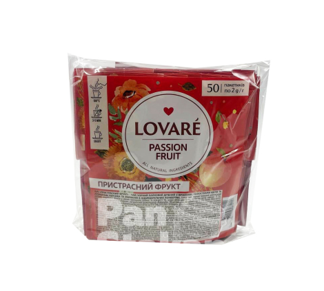 Чай в пакетиках LOVARE Пристрастний фрукт