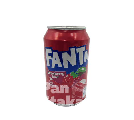 Напій безалкогольний Fanta Полуниця-Ківі 0.33 ж/б 