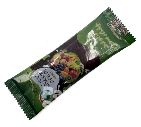 Фруктове пюре в стіках Bon Classic Малина-Кориця 