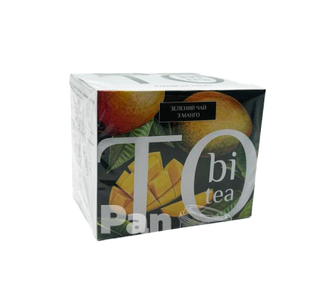 Чай в пакетиках Tobi Tea Зелений з манго