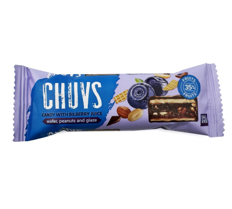 Цукерки Chuvs з соком чорниці